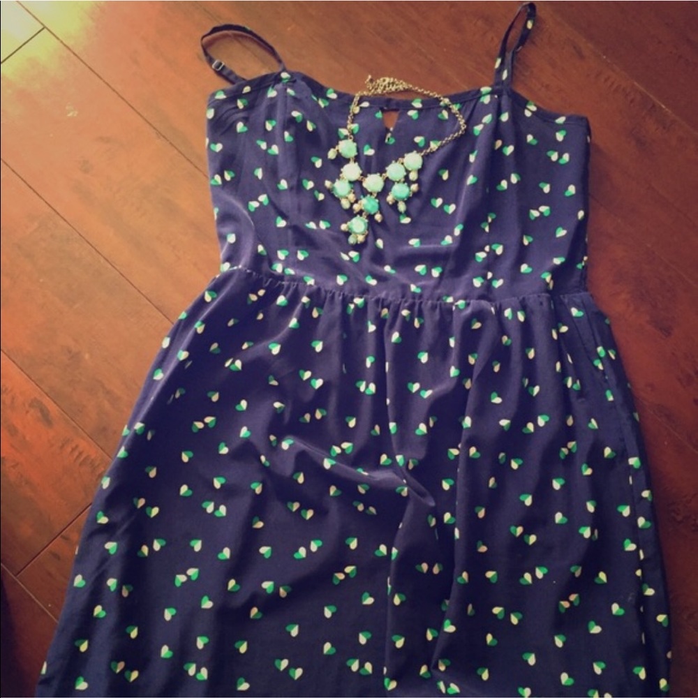 Old Navy Blue and Green Sundress